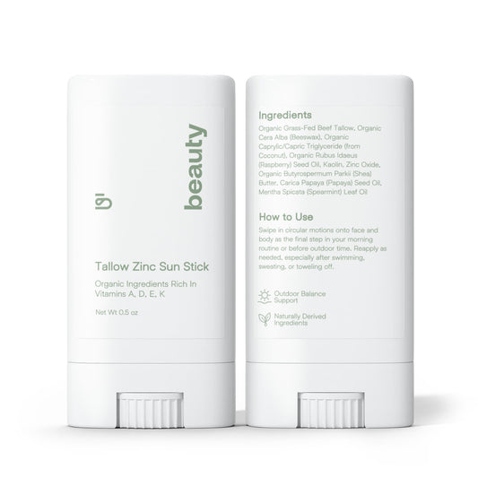 2 Pack Tallow Zinc Sun Stick