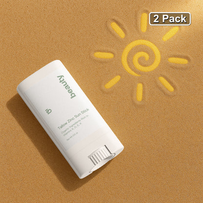2 Pack Tallow Zinc Sun Stick