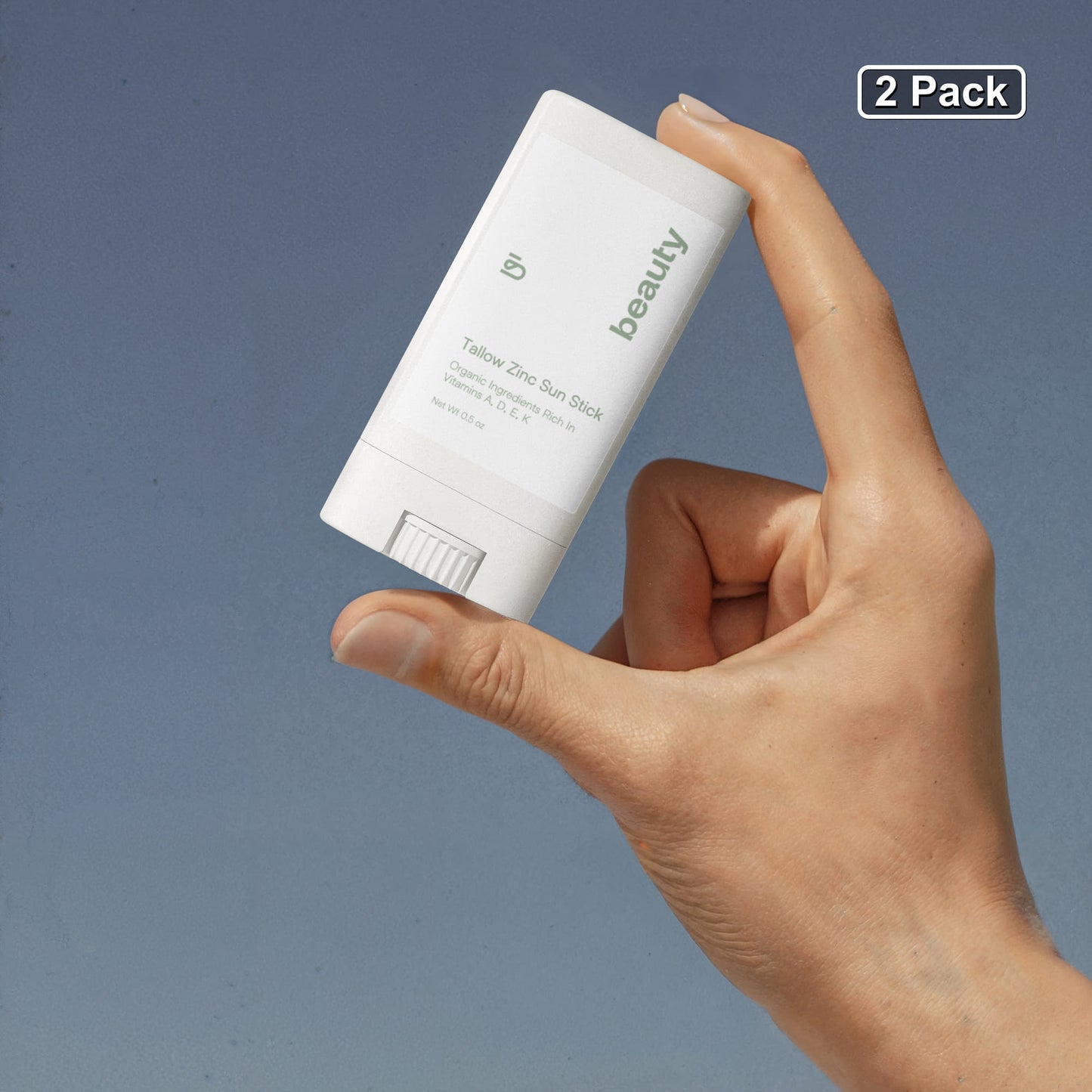 2 Pack Tallow Zinc Sun Stick