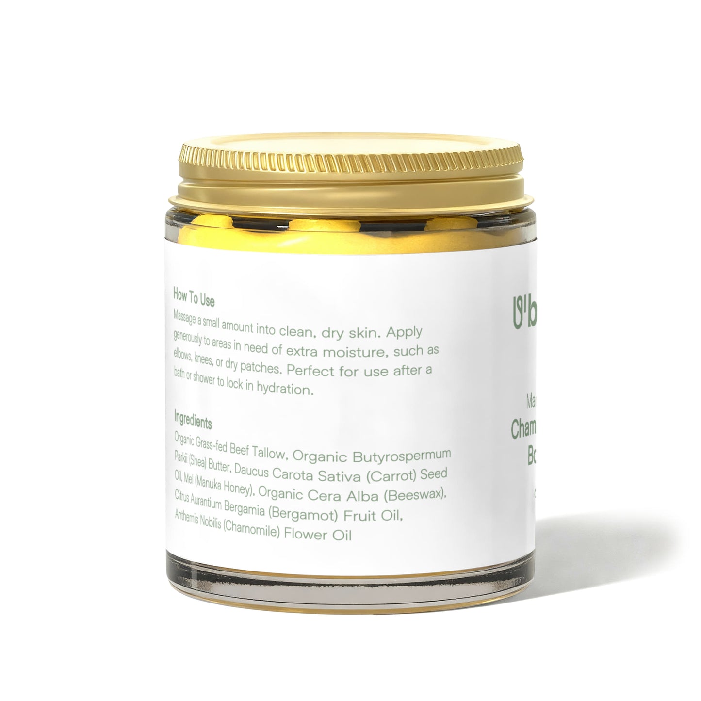 Manuka Honey Chamomile Tallow Body Balm