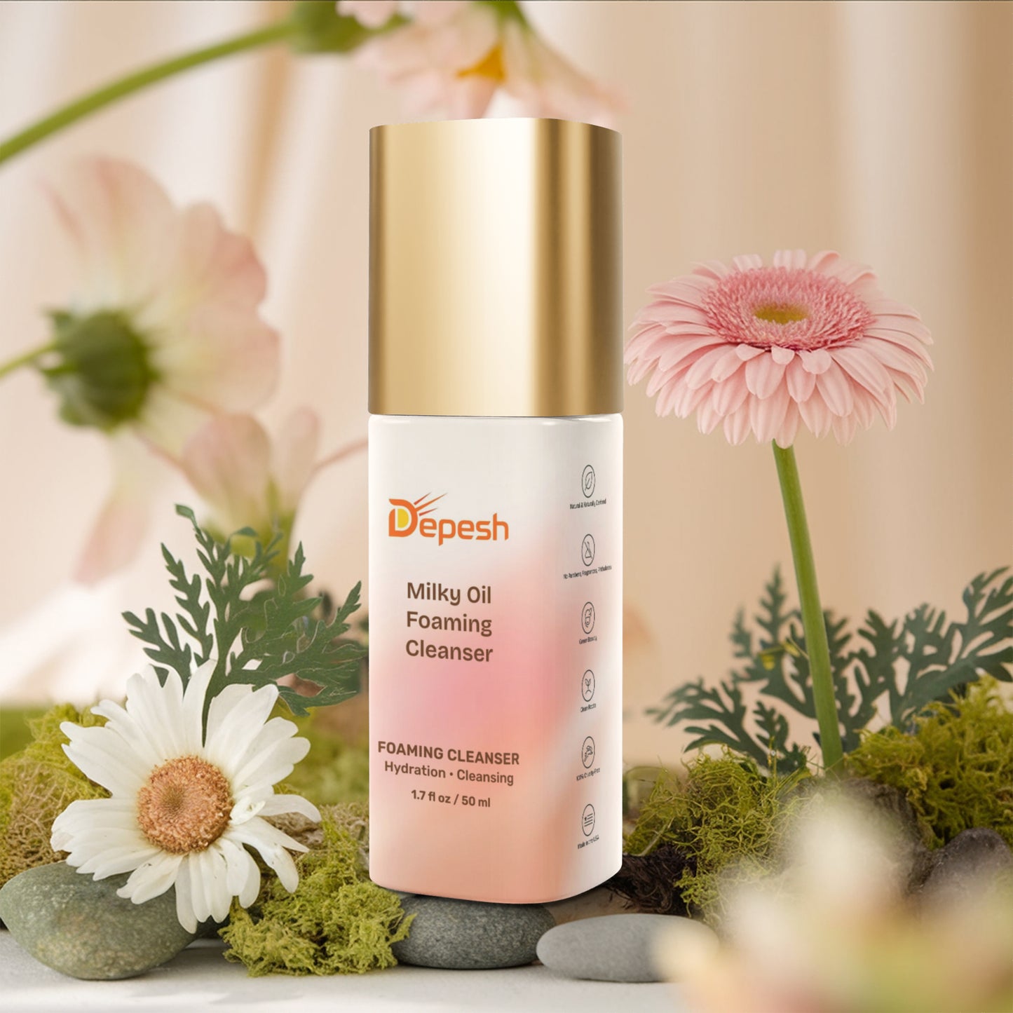Milky Oil Foaming Cleanser